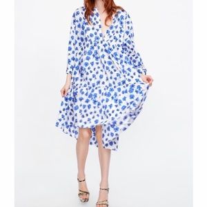 Zara | Dresses | Zara Floral Print 